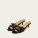 Harper Slides, glossy black